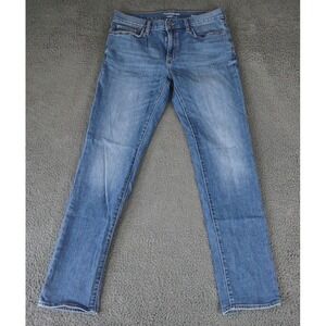 Banana Republic Jeans Mens 32x32 Blue‎ Denim Traveler Slim Fit Stretch Casual